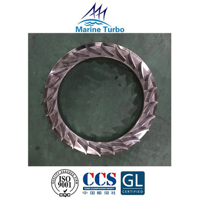 Cina T- NR12 / S Turbo Nozzle Ring Turbocharger Penggantian Suku Cadang Aliran Radial pemasok