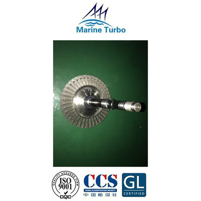 Marine Turbocharger Parts Axial Turbine Type T- TPL65 Bladed Shaft supplier