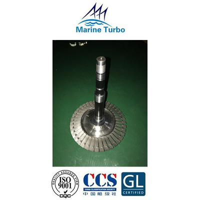 Marine Turbocharger Parts Axial Turbine Type T- TPL65 Bladed Shaft supplier