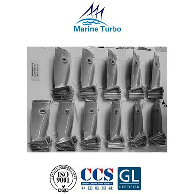 Single Stage Axial  Turbine Blade T-VTR304 External Bearing GL Certification supplier