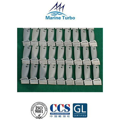 Single Stage Axial  Turbine Blade T-VTR304 External Bearing GL Certification supplier