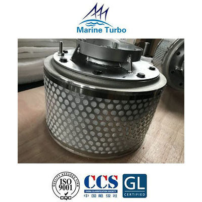 T-TCR12 Marine Turbo Parts Silencer 350 KW - 7MW Engine Power Range